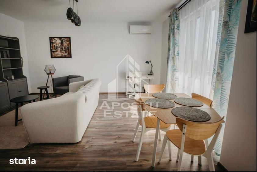 Apartament cu 2 camere, mobilat în Aradului