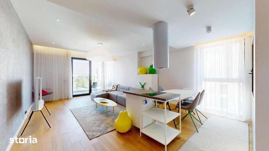 Apart 3 camere 130m2 + Loc Parcare Subteran | One Herastrau Tower | Pr - 13