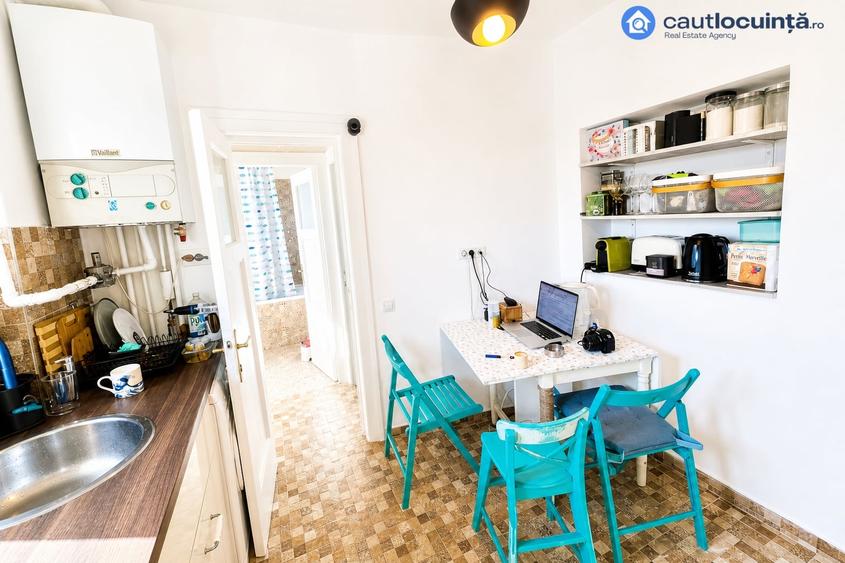 Apartament cu 4 camere, mobilat în Cotroceni