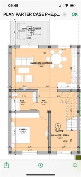 Casă individuală cu 5 camere cu Teren 230 Mp în Sântandrei