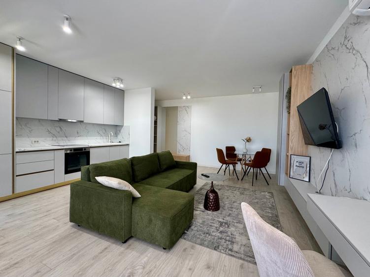 Apartament cu 2 camere decomandat, mobilat în Pipera — fotografia 3