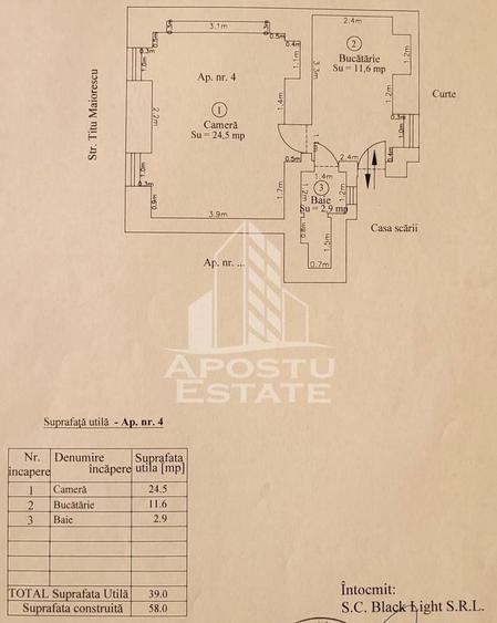Apartament 1 camera de vânzare, zona Traian, Timisoara - 12