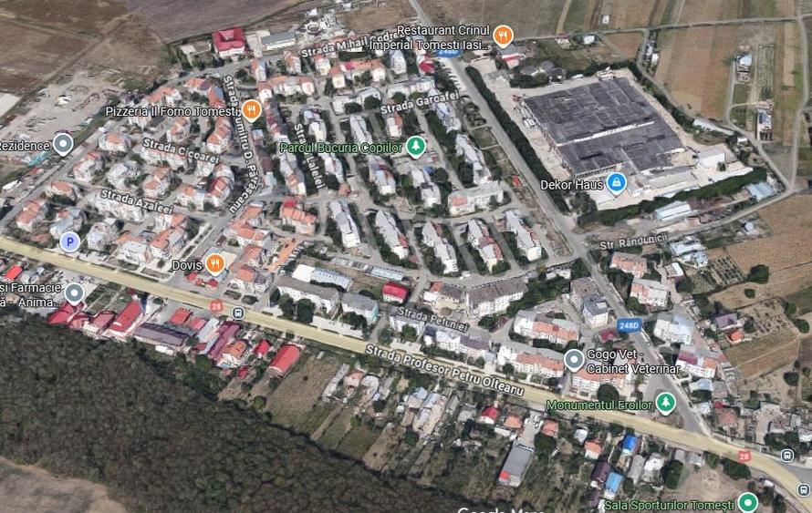 Apartament cu 2 camere decomandat în Tomești