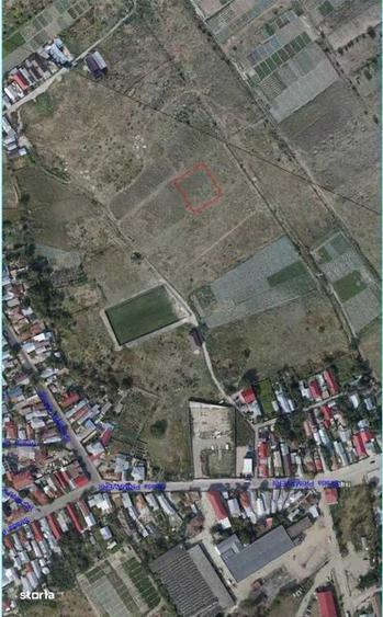 Teren de 1000 mp, în Aleea Sporturilor
