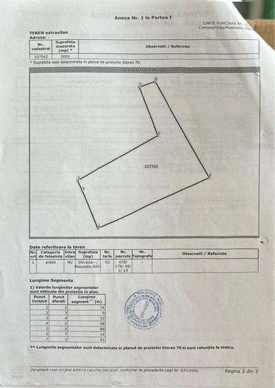 Teren de vanzare Ra?nov - 2