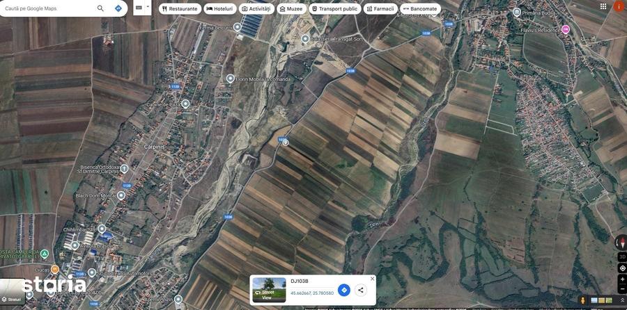 Teren de 2900 mp, în Tărlungeni