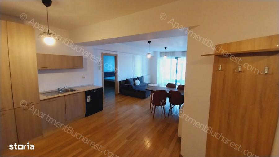 Apartament cu 2 camere, mobilat în Tei