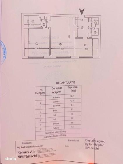 Apartament cu 2 camere decomandat în Piața Unirii