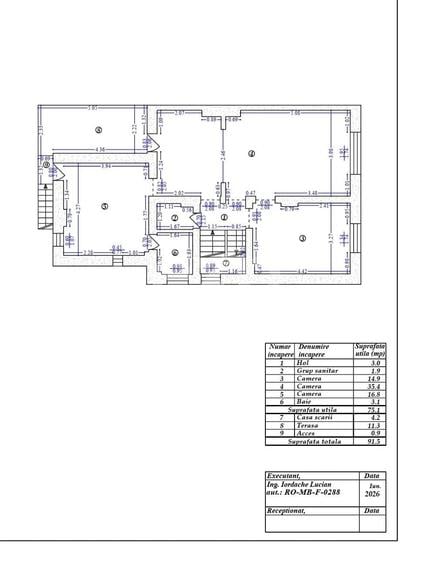 Apartament cu 5 camere decomandat în Barbu Văcărescu