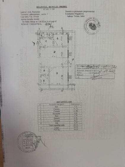 Apartament cu 2 camere semidecomandat în Baba Novac