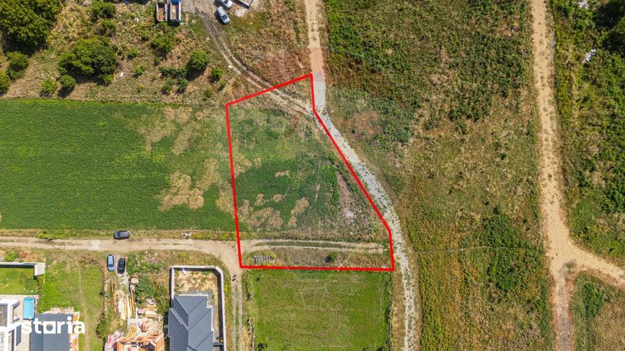 Teren 1237 mp cu PUZ aprobat de vanzare Bujac,Arad - 3