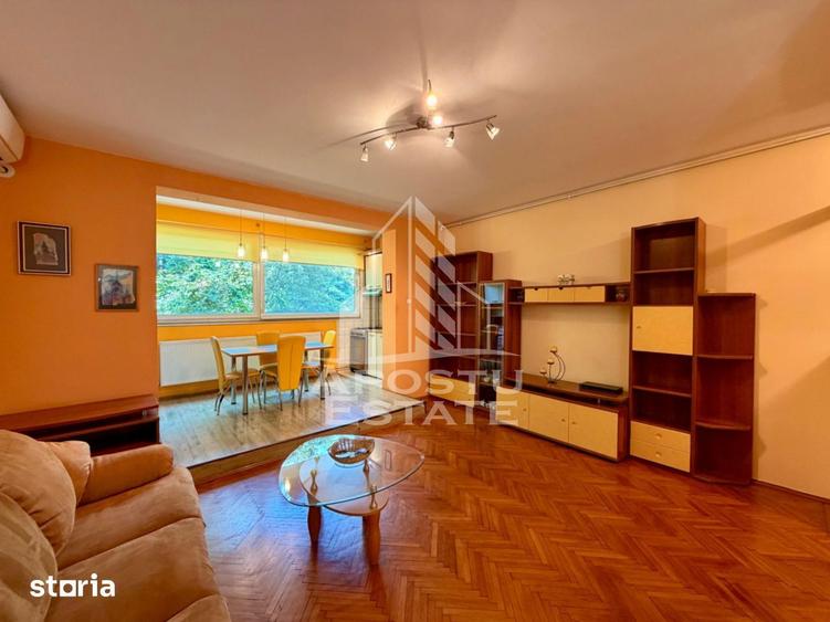 Apartament cu 2 camere, mobilat în Fabric