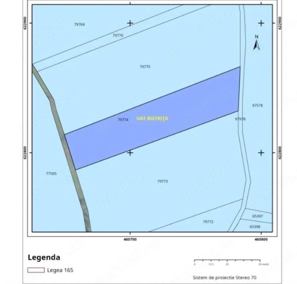 Teren de 4000 mp, în Exterior Vest