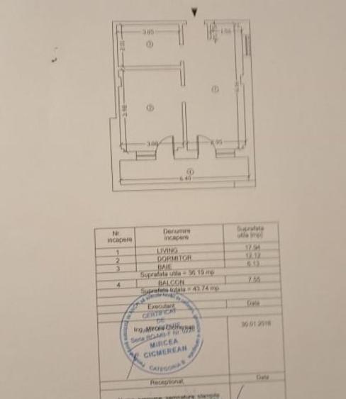 Apartament cu 2 camere decomandat, mobilat în Mamaia-Sat