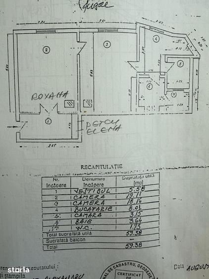 Vanzare 2 camere P-ta Cosbuc - 1