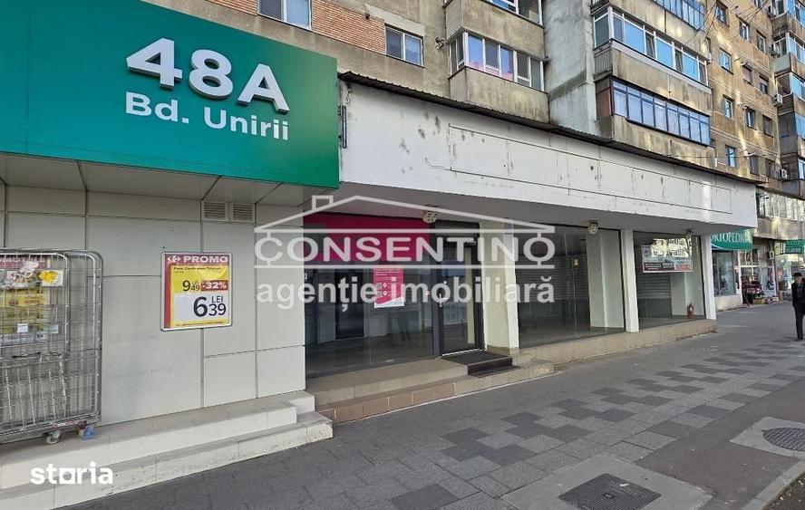 Spațiu comercial, de 130 mp, în Unirii Sud