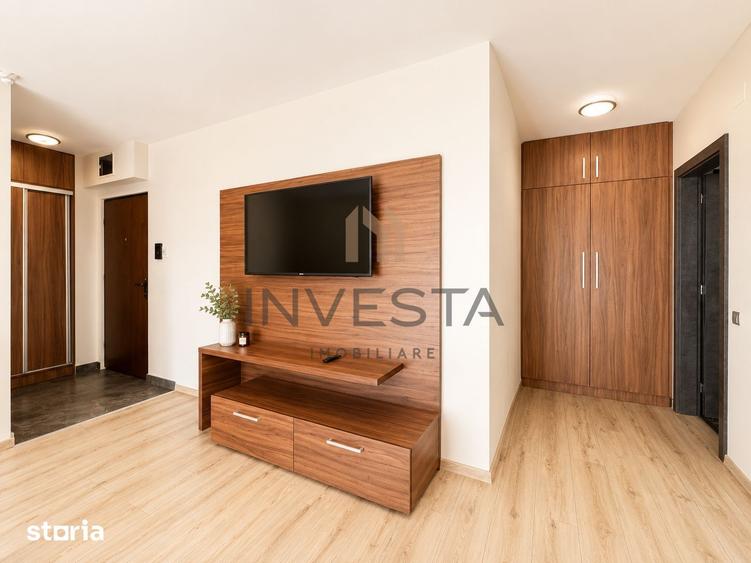 Apartament cu 2 camere semidecomandat, mobilat în Bună Ziua