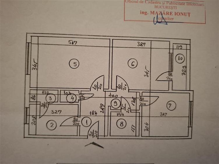Apartament 3 camere Dristor centrala proprie comision 0% - 2