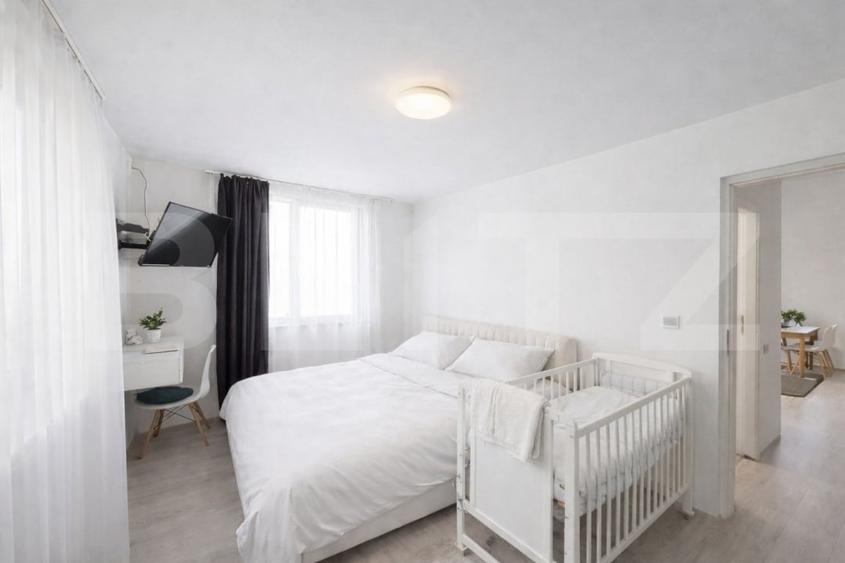 Apartament cu 2 camere semidecomandat, mobilat în Florești — fotografia 1