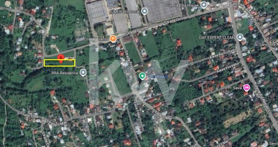 Teren Construcții intravilan de 3660 mp, în Hidrojet
