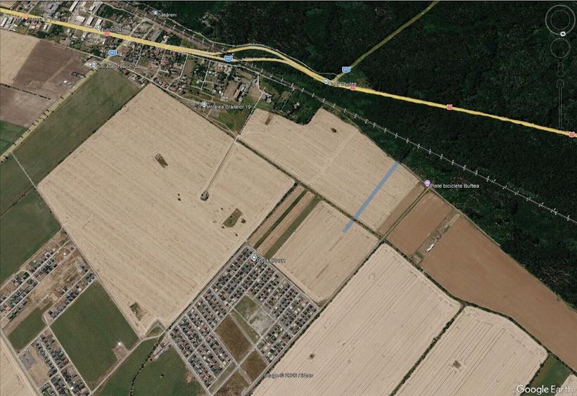 Teren Construcții intravilan de 9525 mp, în Central