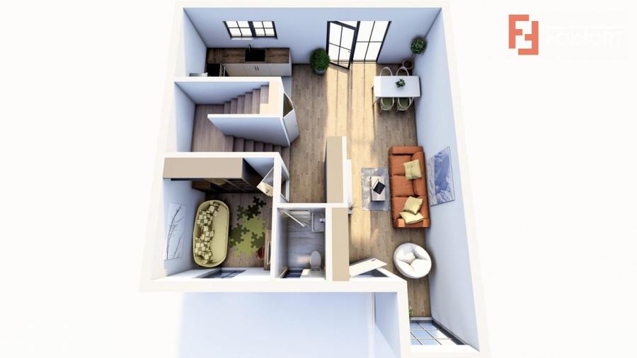 Duplex cu 4 camere cu Canalizare în Giarmata