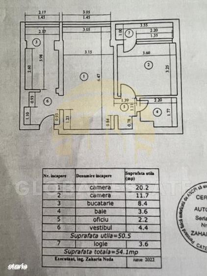 Apartament cu 2 camere decomandat în Ștefan cel Mare