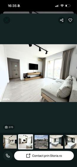 Apartament cu 3 camere semidecomandat în Romană