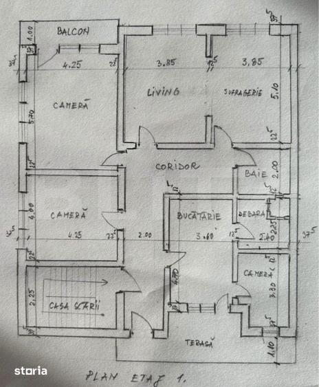 Apartament cu 5 camere în Central