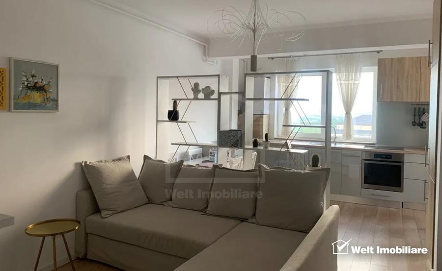 Apartament cu 2 camere semidecomandat, mobilat în Bună Ziua