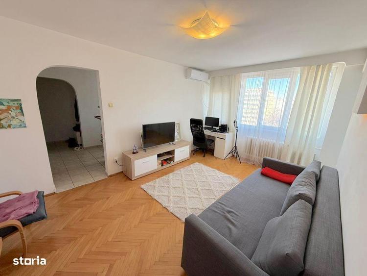 Apartament cu 2 camere, mobilat în Matei Voievod