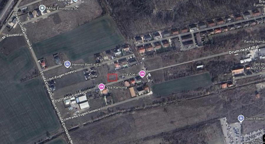Teren Construcții intravilan de 906 mp, în Nord