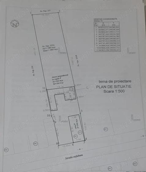 Casă cu 6 camere cu Teren 1880 Mp în Parța