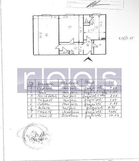 Apartament cu 2 camere decomandat în Dristor