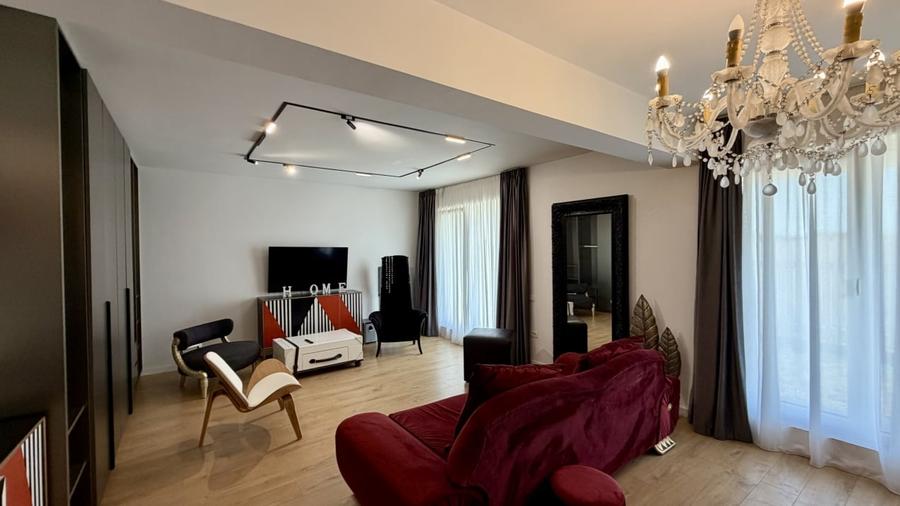 Apartament cu 2 camere semidecomandat, mobilat în Tunari — fotografia 3