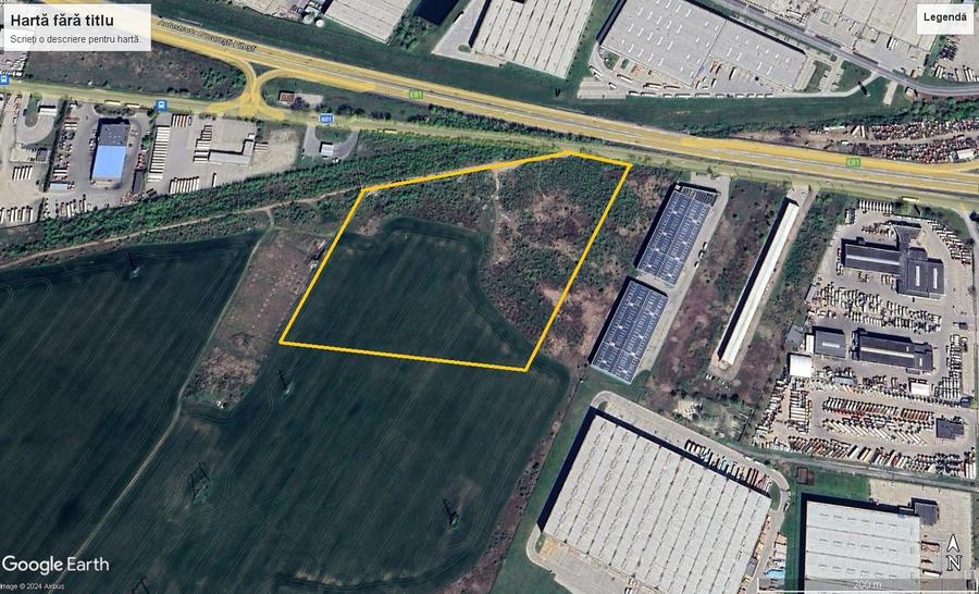 Teren Construcții intravilan de 43701 mp, în Chiajna