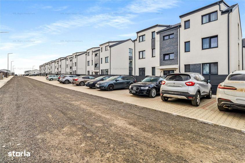 Apartament cu 2 camere, mobilat în Sânpetru