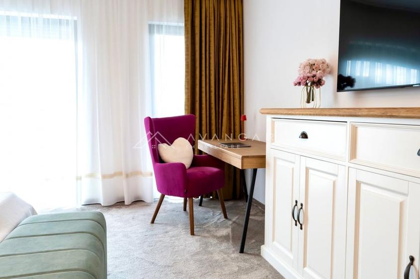 Penthouse cu 3 camere semidecomandat, mobilat în Gheorgheni