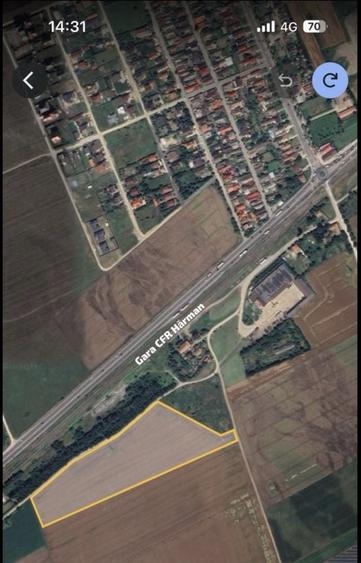 Teren de 33500 mp, în Hărman