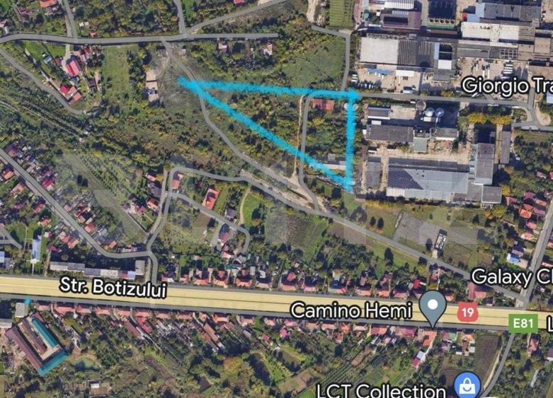 Teren Construcții intravilan de 10126 mp, în Botizului