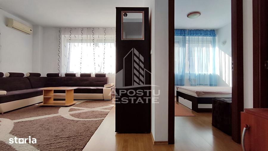 Apartament cu 2 camere semidecomandat în UTA