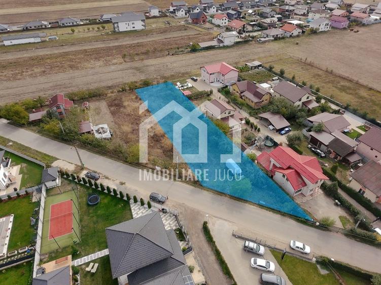 Teren Construcții intravilan de 1158 mp, în Jucu de Mijloc