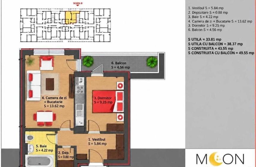 🏡 STUDIO PREMIUM | DORMITOR SEPARAT | PARTER ÎNALT | 950 M METROU | LA STRADA - 4