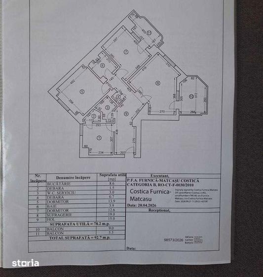 Apartament cu 3 camere decomandat în ICIL