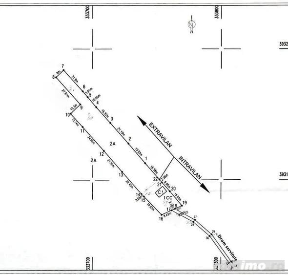 Casă cu 2 camere cu Teren 2149 Mp în Costeni
