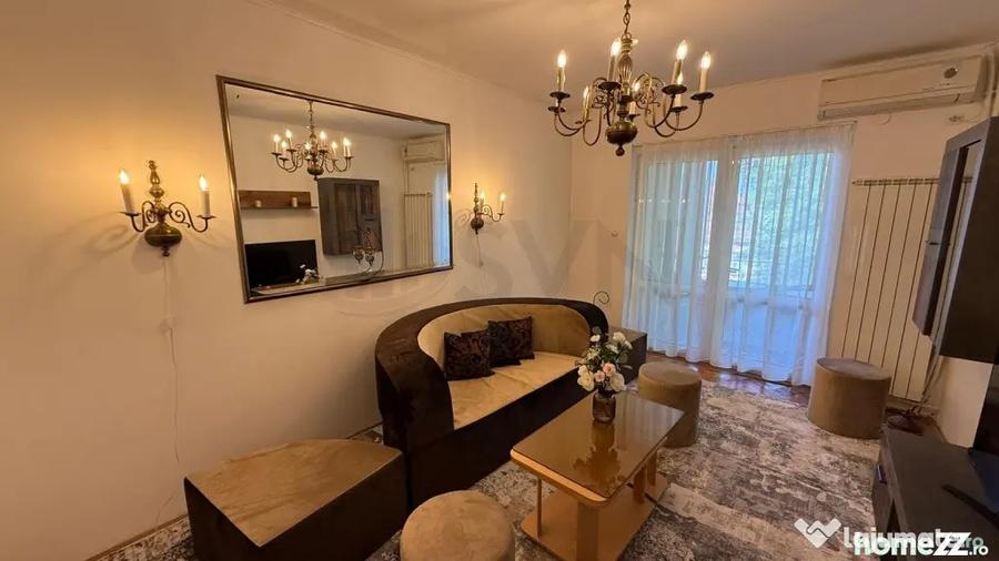 Apartament cu 2 camere decomandat, mobilat în Amzei