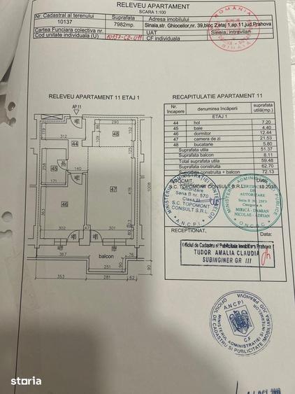 Apartament cu 2 camere decomandat în Sud