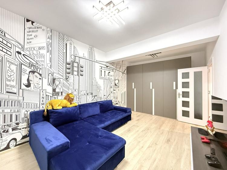 Apartament cu 2 camere decomandat, mobilat în Theodor Pallady