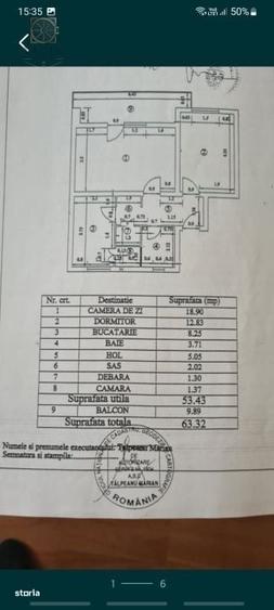 Apartament cu 2 camere decomandat în Central