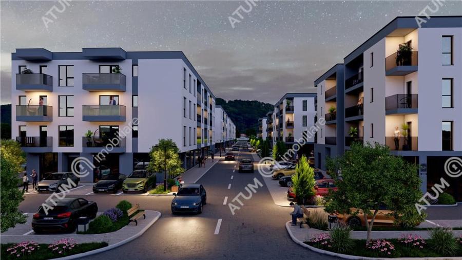 Apartament intabulat si finisat la cheie cu 3 camere 2 bai z - 1